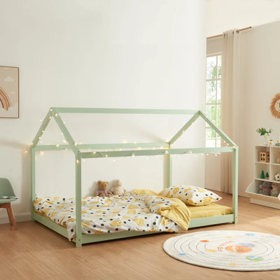 Kinderbedden zonder uitvalbeveiliging