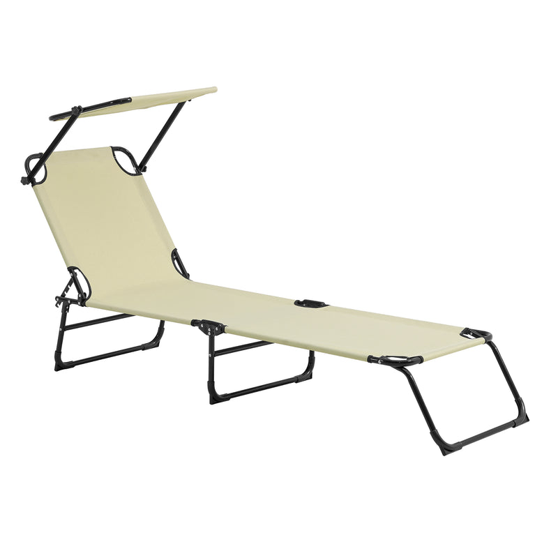 Maatschets Ligbed ligstoel 187x53x27 cm met luifel set van 2 - 5 varianten