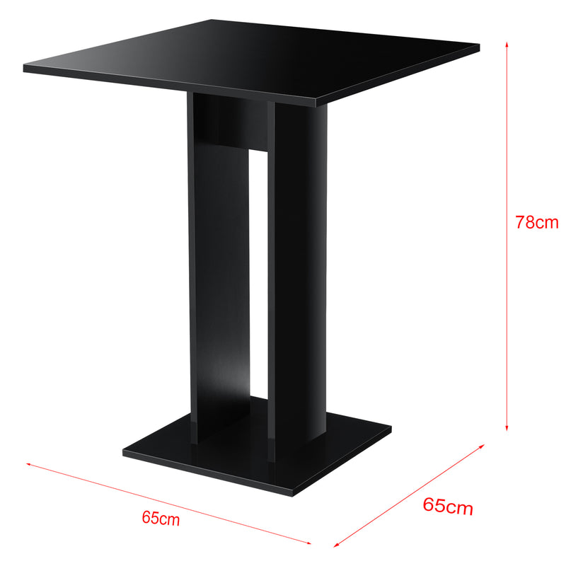 Maatschets Design eettafel Lindesnes 65x65x78 cm vierkant - verschillende kleuren