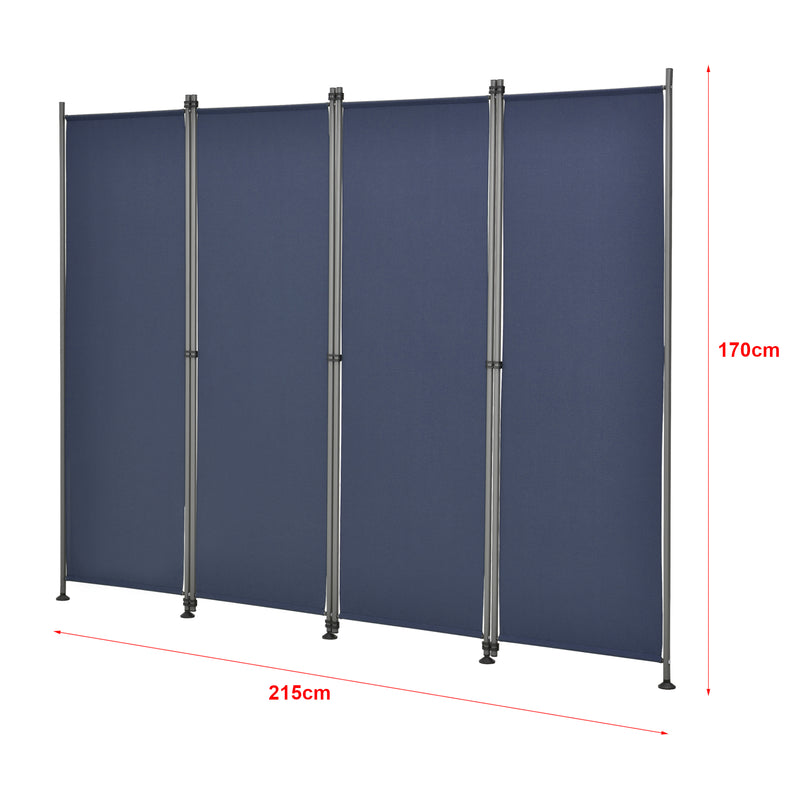 Maatschets Tuinscherm scheidingswand zonwering 170x215 cm - 4 varianten