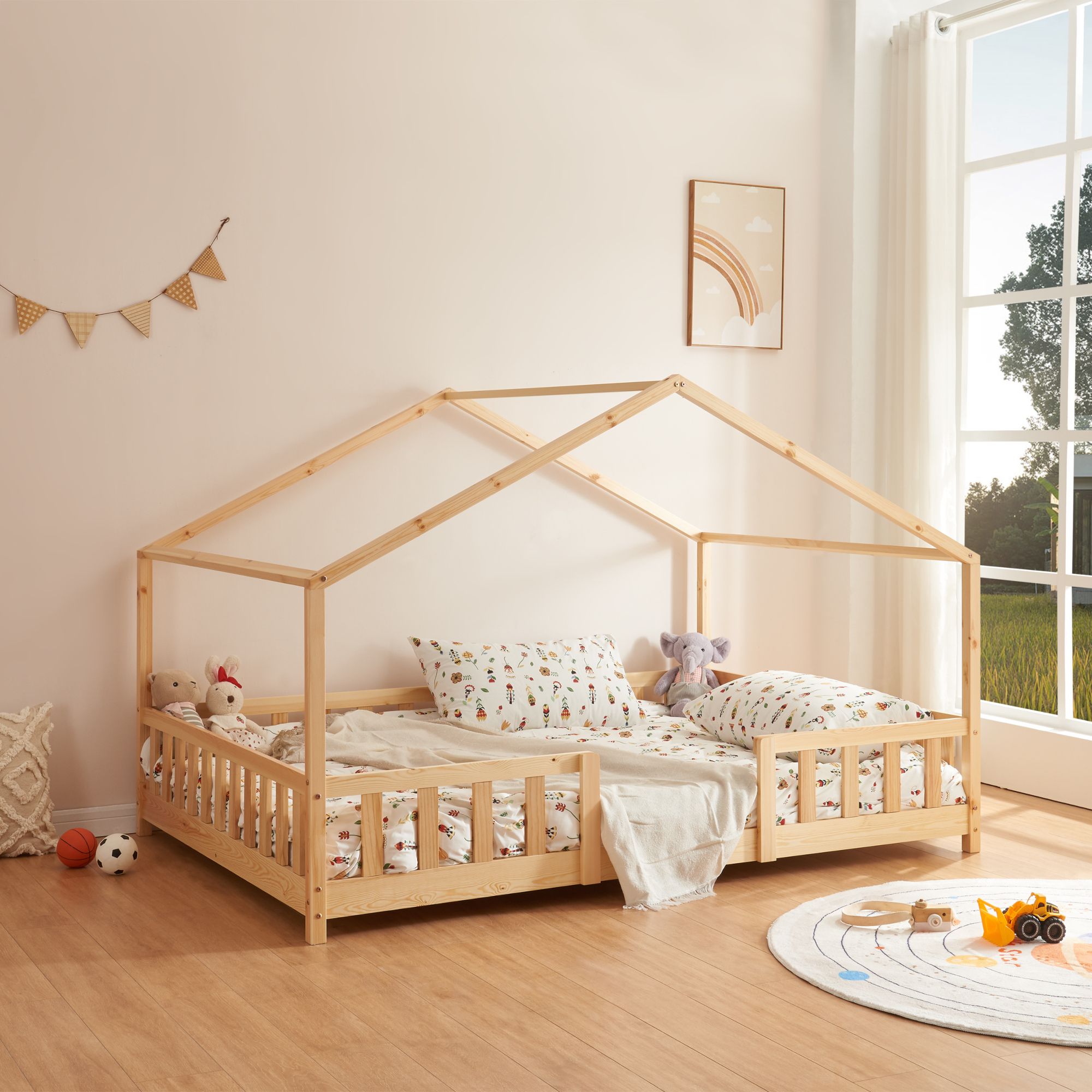 Welche Maße sollte mein Kinderbett haben?