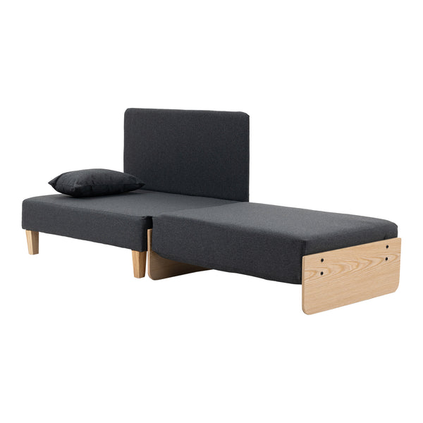 Slaapbank Seinlus 1-zits 81x88x68 cm [en.casa]