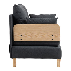 Slaapbank Seinlus 1-zits 81x88x68 cm [en.casa]