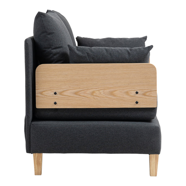 Slaapbank Seinlus 1-zits 81x88x68 cm [en.casa]