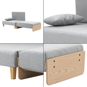 Slaapbank Seinlus 1-zits 81x88x68 cm [en.casa]