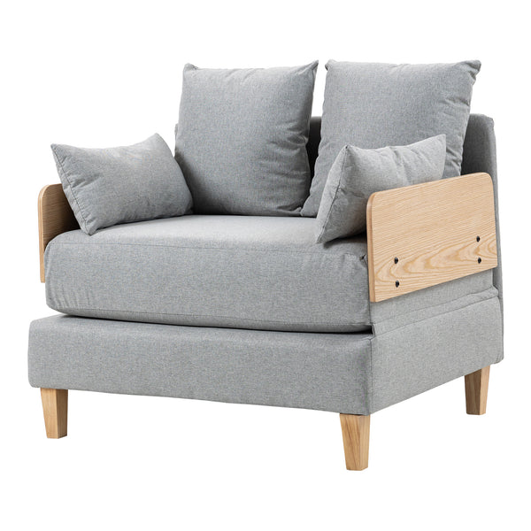 Slaapbank Seinlus 1-zits 81x88x68 cm [en.casa]