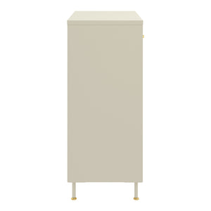 Sideboard Lindau commode 97x80x40 cm cremewit [en.casa]