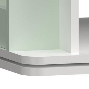 Kinderkast Vipsali 108x40x40 cm mintgroen en wit [en.casa]