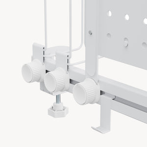Bureau organizer Sauda 50x50 cm wit [en.casa]