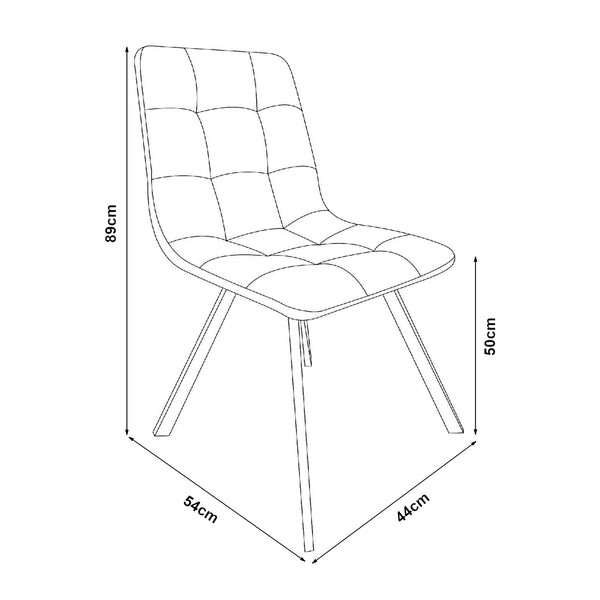 Eetkamerset Fitjar Ø100 cm met stoelen Lexnitz 5-delig [en.casa]
