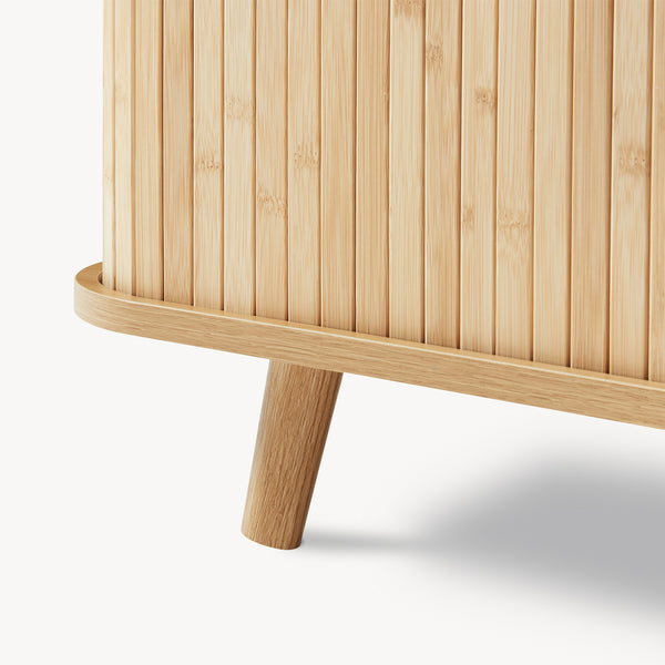 Schoenenkast Tvedestrand met zitkussen 50x80x40 cm naturel en beige [en.casa]