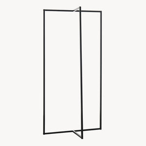 Kapstok Norjad 160x80x41 cm Metaal Zwart [en.casa]