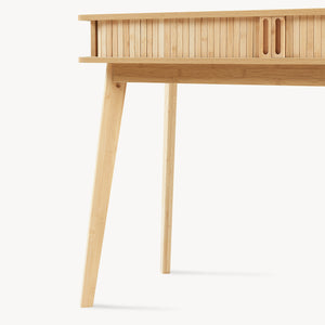 Consoletafel Tysvær bamboe 110x40x78 cm naturel [en.casa]