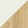 Kast Kerrköndam 94x76x40 cm Eikenlook/Wit [en.casa]