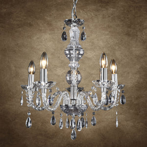 Kroonluchter Elegance 5-armig 5xE14 chroom lux.pro