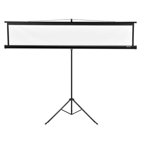 Projectiescherm met in hoogte verstelbaar statief 203x203 cm