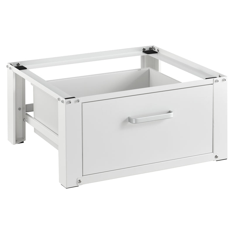 Maatschets Wasmachine sokkel verhoger met lade tot 150kg! wit