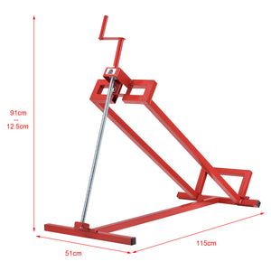 Grasmaaierlift lift voor zitmaaier tot 400 kg 115x51x12,5-91 cm