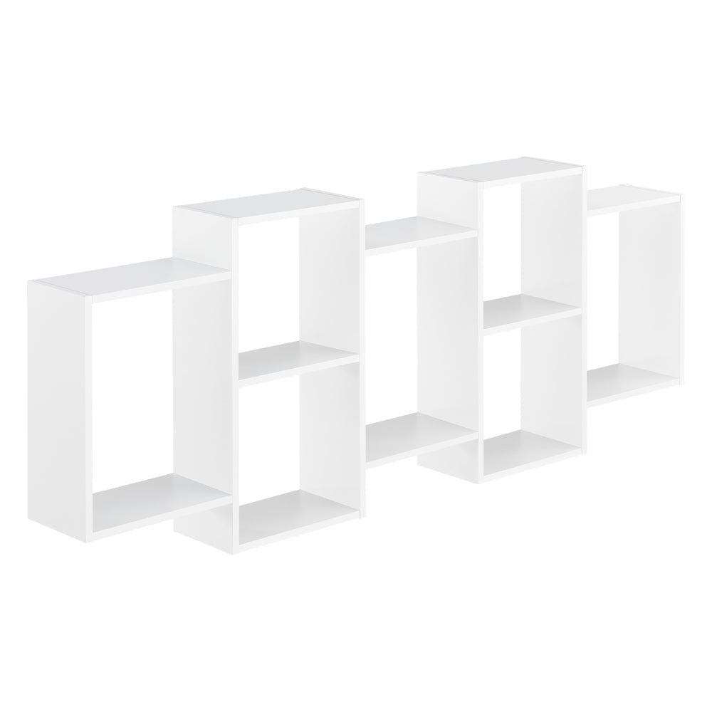 Wandrek Jessheim 161x18x65 cm Wit en.casa - premiumXL