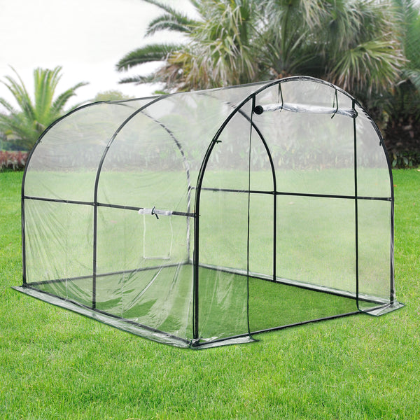 [en.casa] Tuinkas Grünwald 200x300x190 cm transparant