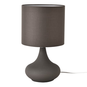[lux.pro] Tafellamp Pilgrimstad 34 cm E27 antraciet