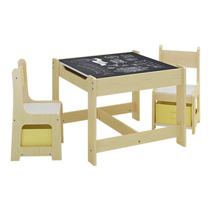 [en.casa] Kindertafel Irixoa met 2 stoelen meerkleurig