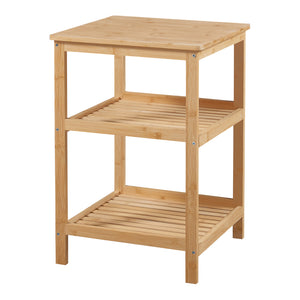 [en.casa] Staand rek Ikerasak bamboe badkamerrek 60x40x40 cm