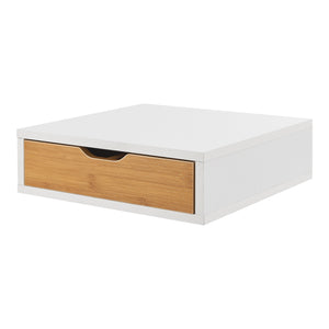[en.casa] Bureau organizer Vieremä met 1 lade 9x30x31 cm bamboe