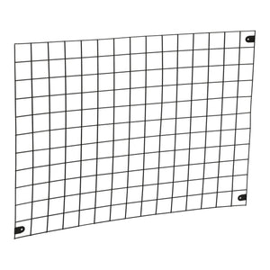 [en.casa] Wandrek Sæby industrieel metaal 75x55 cm zwart