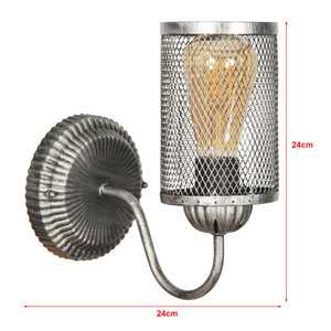 [lux.pro] Wandlamp Painswick zwart en wit E27