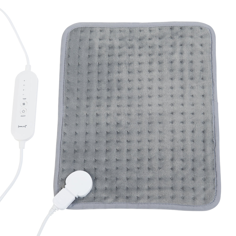 [en.casa] Elektrisch warmtekussen Bella 40x30 cm 80W grijs