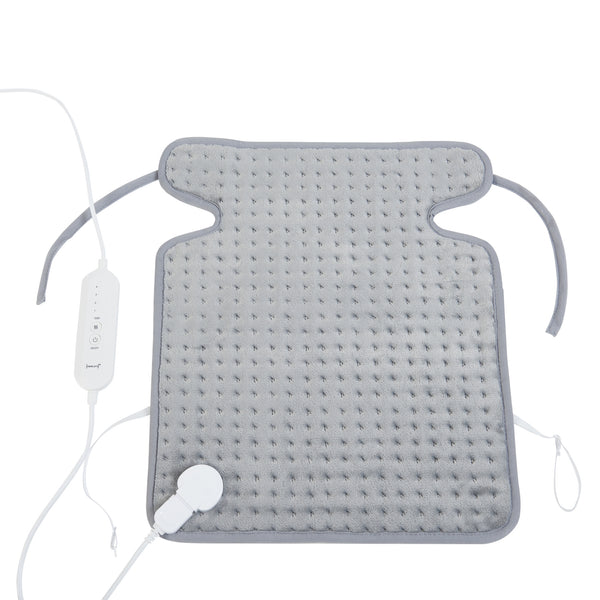 [en.casa] Elektrisch warmtekussen Calvera 50x40 cm 80W grijs