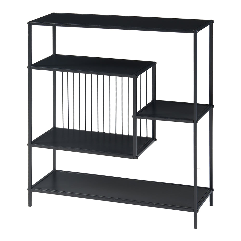 Konsolentafel Beesel 65,5x60x20 cm Zwart [en.casa] - premiumXL
