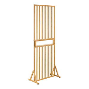 Kamerscherm Fron scheidingswand 197x75,5x40 cm bamboe [en.casa]