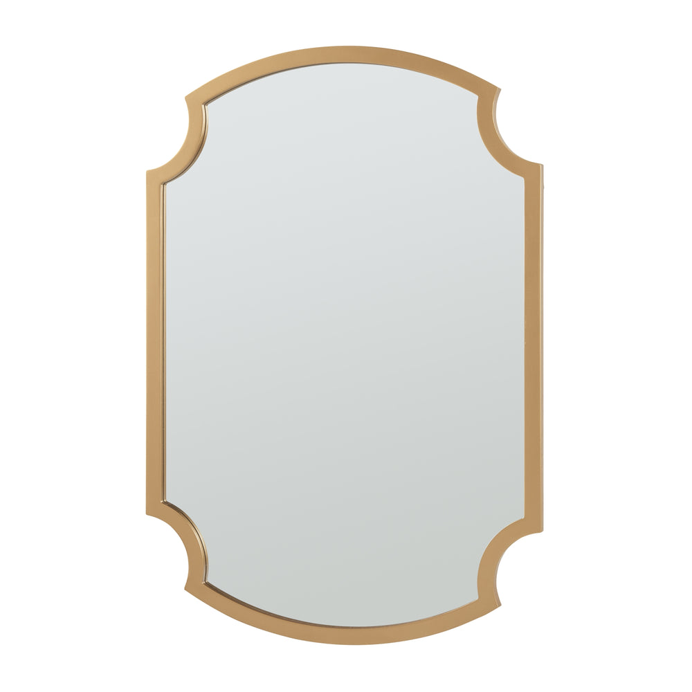 Wandspiegel Aura 80x55 cm Goudkleurig [en.casa] - premiumXL