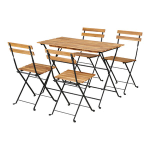 Tuinset Bovino 5-delig tuintafel met 4 tuinstoelen casa.pro