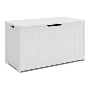 Speelgoedkist Podek opbergkist 80x40x44,5 cm wit [en.casa]