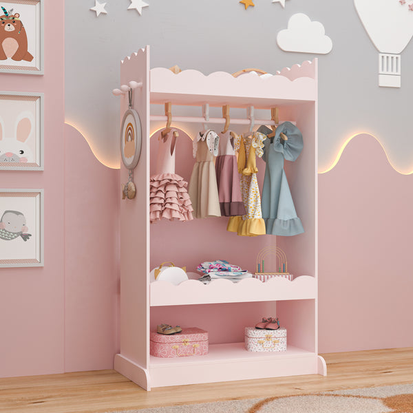 Kindergarderobe Vestnes met spiegel [en.casa]