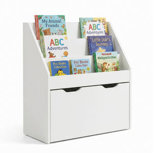 Kinderrek Sirlstalo 70x63x30 cm Wit [en.casa]