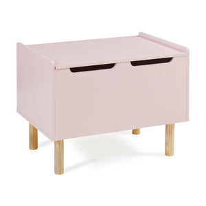 Speelgoedkist Virer 60x40x45 cm Roze [en.casa]