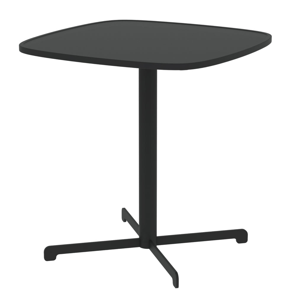 Buitentafel Bistrotisch Foggia 75x70x70 cm Staal Antracietgrijs [casa.pro]