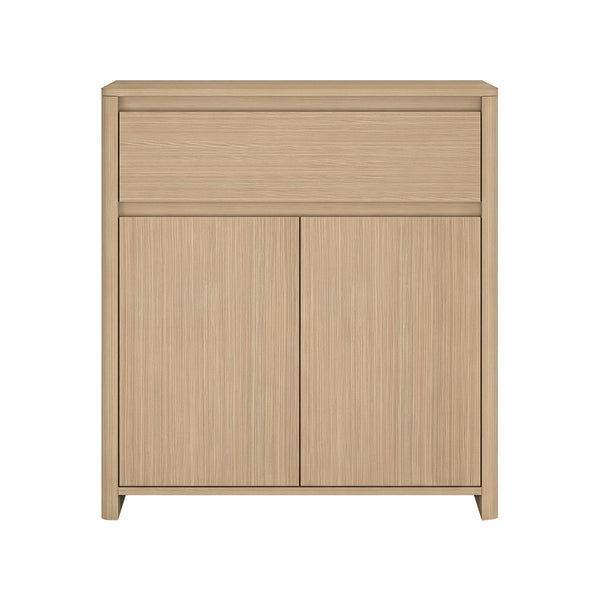 Bijzetkast Takranmaa 88x79x39 cm Eikenlook [en.casa]
