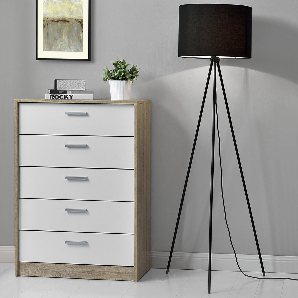 Stehleuchte Drehfuß 1x E27 Ø 29,5 x 150 cm Zwart lux.pro - premiumXL