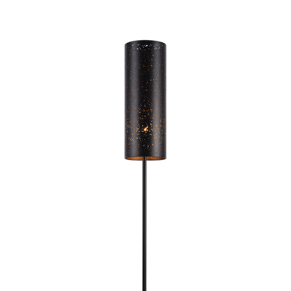 Vloerlamp staande lamp Beverley 142 cm zwart E27