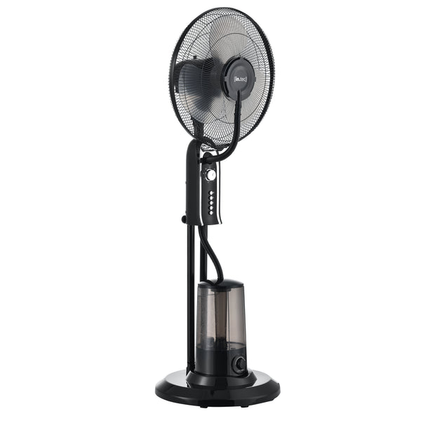Mist staande ventilator 75W 3,2 liter 125x40x40 cm zwart
