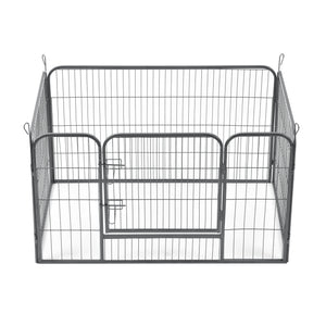 Hondenren puppyren met 4 kennelpanelen 70 cm hoog