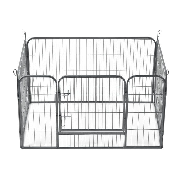Hondenren puppyren met 4 kennelpanelen 70 cm hoog