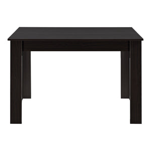 Design eettafel Skien hoogglans 117x76x74 cm walnoot