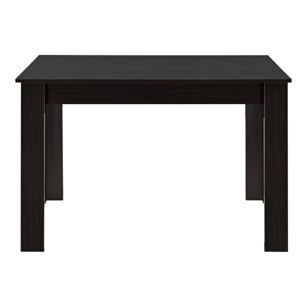 Design eettafel Skien hoogglans 117x76x74 cm walnoot
