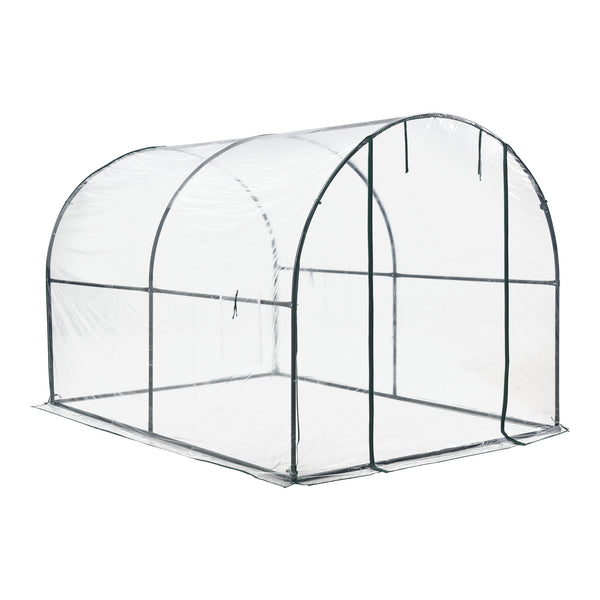 [en.casa] Tuinkas Grünwald 200x300x190 cm transparant